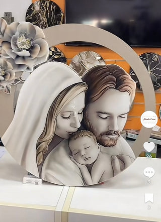 QUADRO SAG + OROLOGIO ECLISSI TORTORA