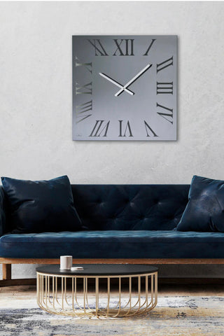 OROLOGI SPECCHIO - Quadrato FUME