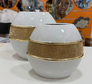COPPIA VASI CERAMICA