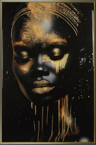 Quadro Donna Oro