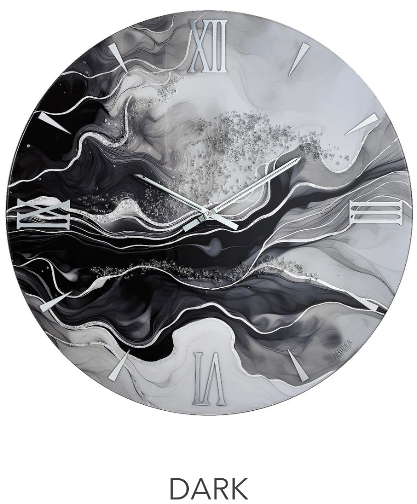 Orologio Artidea decoro dark diametro 40cm
