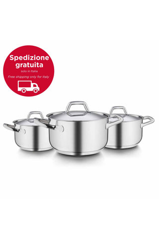 CHEF LINE
Set/Batteria 6 pezzi