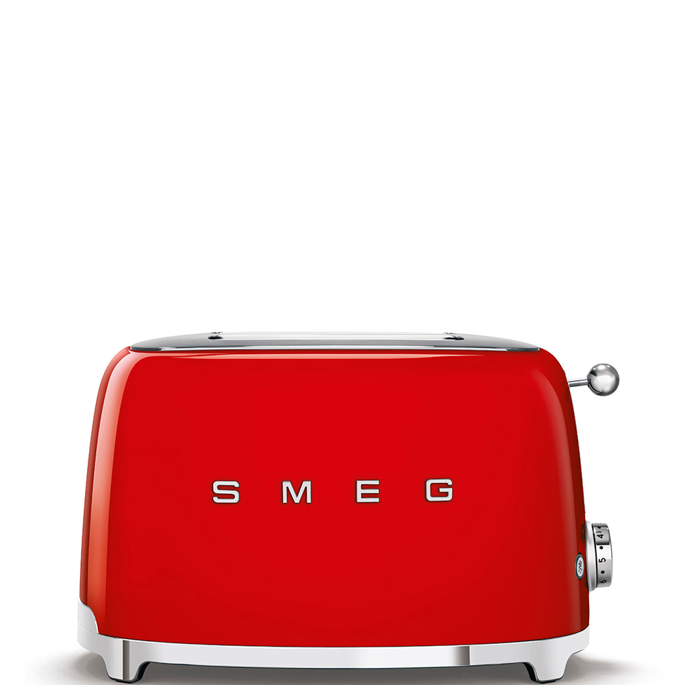 SMEG  TOSTAPANE 950W 3PROG. 6TEMP.2FETTE RETRO' ROSSO