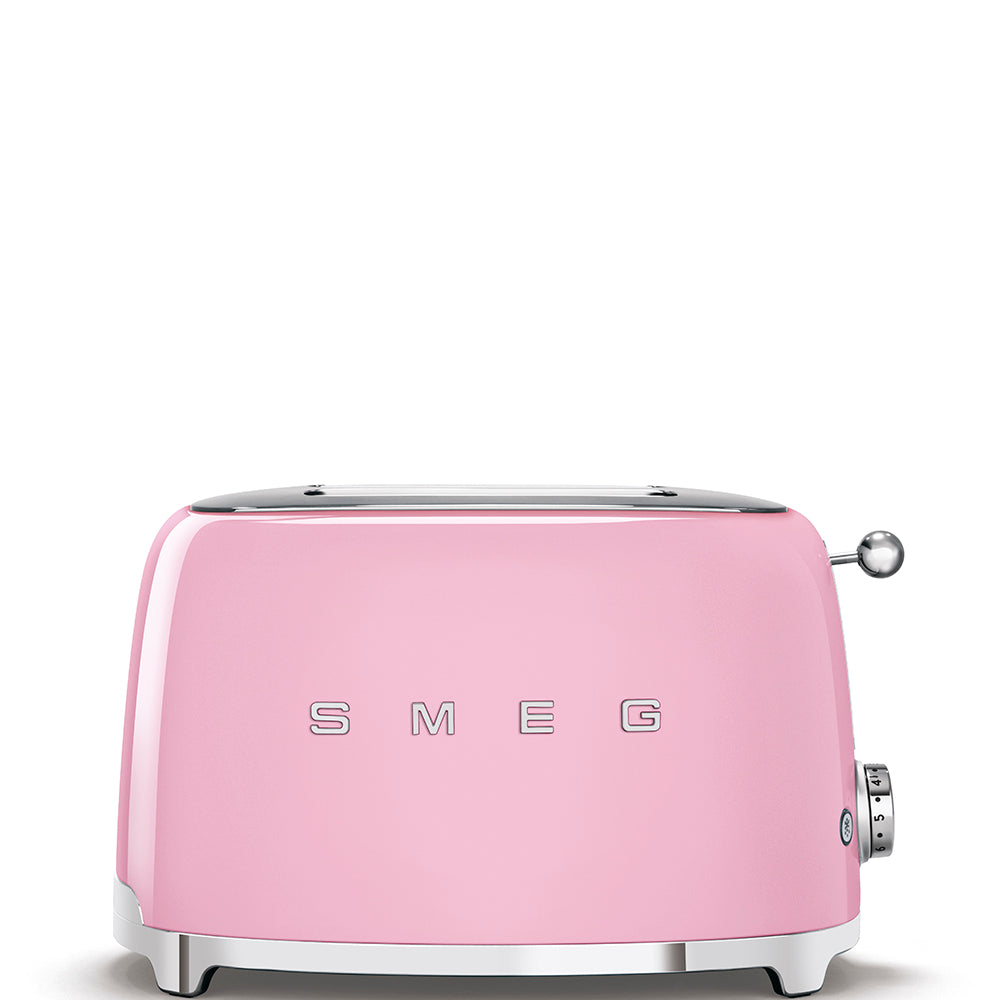 Smeg - Tostapane colore rosa - 2 Fette - Anni 50 Style