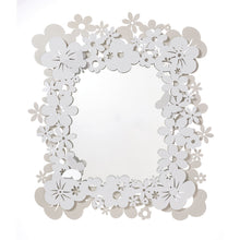 Carica l&#39;immagine nel visualizzatore di Gallery, Specchio con cornice di fiori Daisy ARTI E MESTIERI
