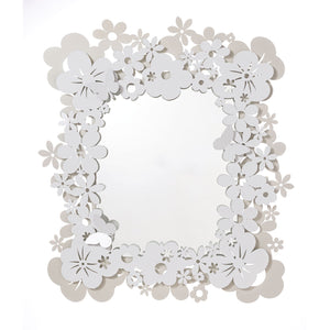 Specchio con cornice di fiori Daisy ARTI E MESTIERI