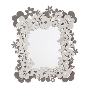 Specchio con cornice di fiori Daisy ARTI E MESTIERI