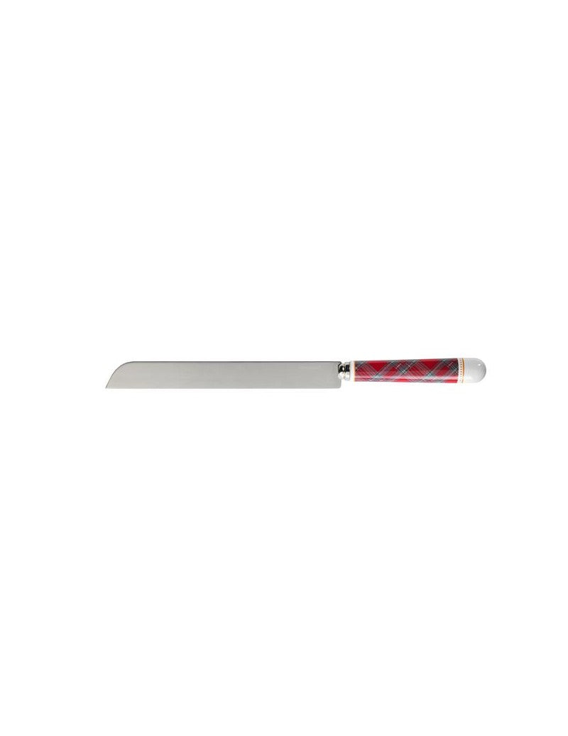 COLTELLO TORTA SOTTOBOSCO INOX CON MANICO CERAMICA BRANDANI