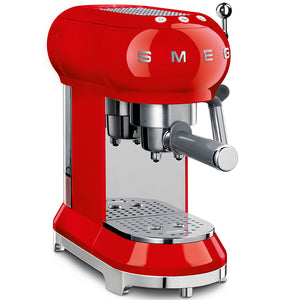 SMEG Macchine da Caffè Espresso 50's Style  ROSSO