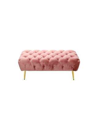 FONDO LETTO CIPRIA VELLUTO CON ZAMPE ORO METAL