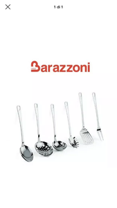 Barazzoni - Set mestoli "Mediterranea" 6 pezzi in acciaio inox 18/10