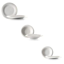 Carica l&#39;immagine nel visualizzatore di Gallery, FADE NUVOLA SERVIZIO DI PIATTI TAVOLA 18 PEZZI IN NEW BONE CHINA
