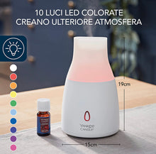 Carica l&#39;immagine nel visualizzatore di Gallery, Yankee Candle Kit base Diffusore di fragranza ad ultrasuoni | Olio per diffusore all&#39;aroma Black Cherry | LED che cambia colore | Timer per spegnimento automatico | Funzionamento silenzioso | Spina UE
