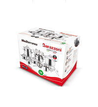 Carica l&#39;immagine nel visualizzatore di Gallery, Batteria pentole 24pz Mediterranea Barazzoni
