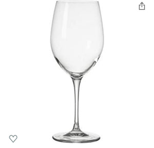 BRANDANI Calice Vino Grande OBLIO Set 6 Pezzi Vetro