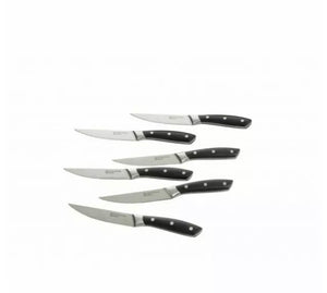 Brandani Coltello Bistecca Forgiato High Quality Set 6Pz Inox - 54861