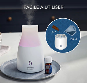 Yankee Candle olio per diffusore di aromi con tecnologia a ultrasuoni | Ricarica per diffusore Pink Sands | 10 ml