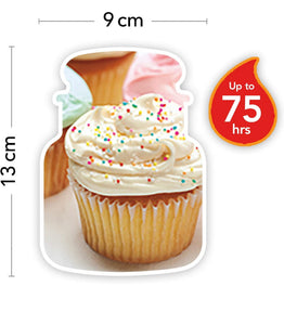 Yankee Candle Candela profumata in giara media | Cupcake alla vaniglia | Durata Fino a 75 Ore