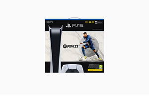PS5 CONSOLE 825GB DIGITAL ED. WHITE EU + FIFA 23 + FUT VCH IT