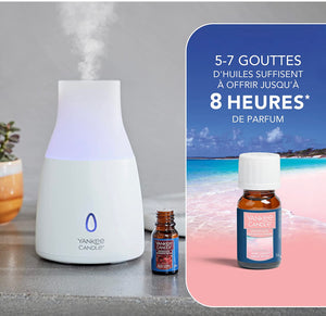 Yankee Candle olio per diffusore di aromi con tecnologia a ultrasuoni | Ricarica per diffusore Pink Sands | 10 ml