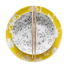 Carica l&#39;immagine nel visualizzatore di Gallery, FADE SAKURA SERVIZIO DI PIATTI TAVOLA 18 PEZZI IN PORCELLANA
