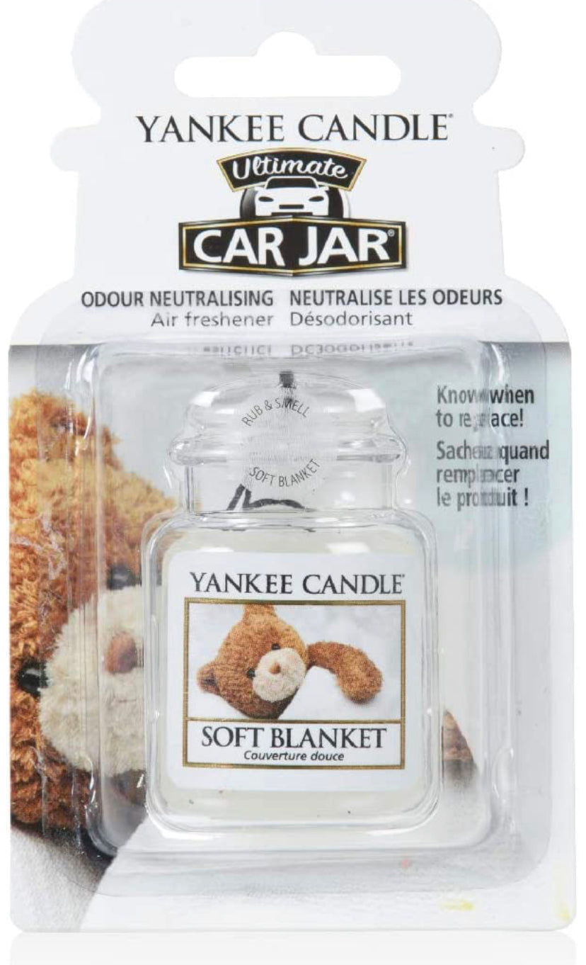 Yankee Candle 1521593E Deodoranti per Auto, Car Vaso Ultimate, Soft Blanket