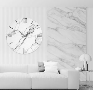 Orologio Carrara bianco