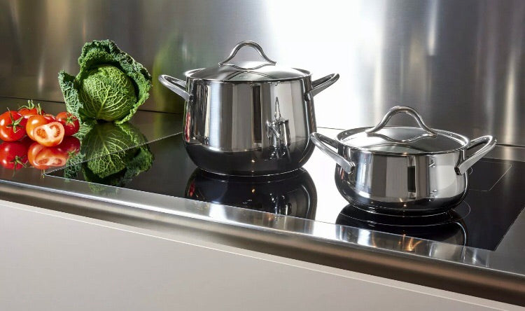 BARAZZONI ACCIAIO INOX PENTOLE sapore italiano Set Pentole 11 Pezzi Induzione Set