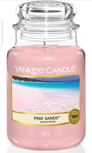 Yankee Candle 1205337E Giara Pink Sands Grande-Candele profumate, Sabbie Rosa
