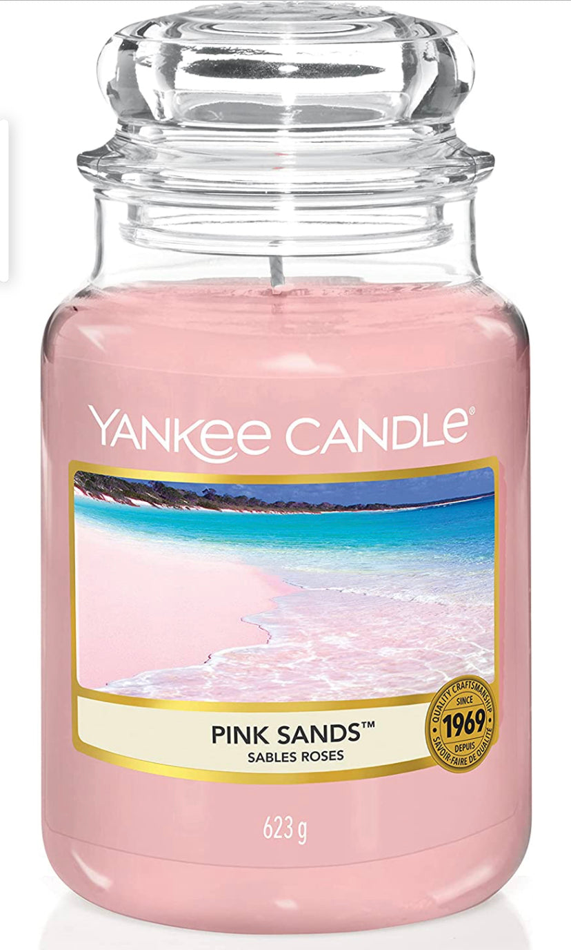 Yankee Candle 1205337E Giara Pink Sands Grande-Candele profumate, Sabbie Rosa
